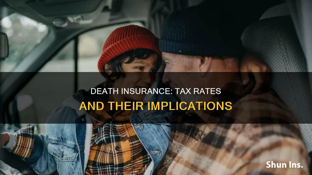 what is the tax rate for a death insurance