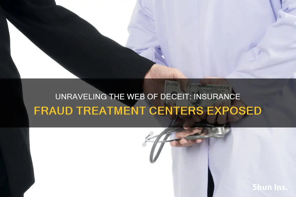 what is the term for insurance fraud treatment centers