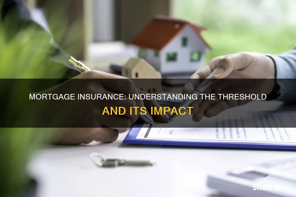 what is the threshold for mortgage insurance