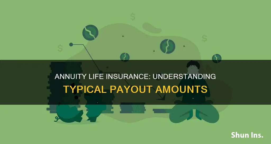 what is the typical amount of an annuity life insurance