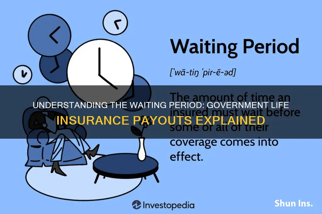 what is the waiting period for government life insurance payout