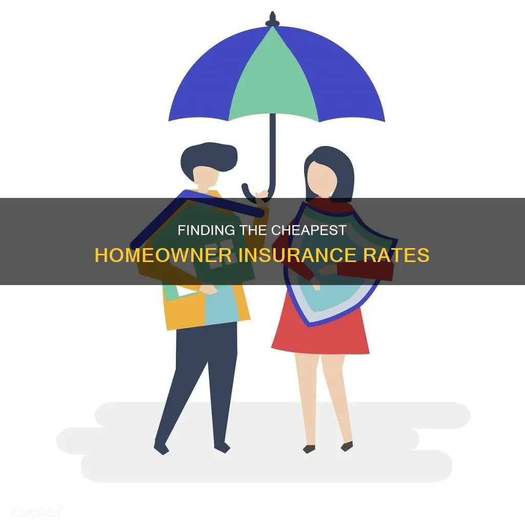 what is the xheapest homeowner insurance rate