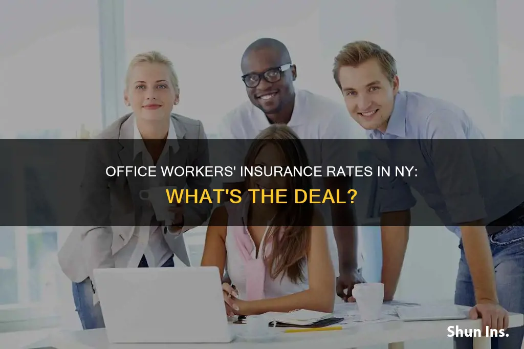 what is thewc insurance rate for office workers in ny