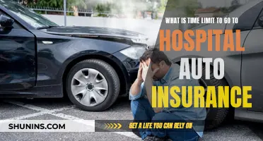 Auto Insurance Hospital Visit: Time Limit for Coverage