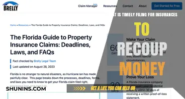 Filing Insurance Claims: Timely Filing for Recouping Money