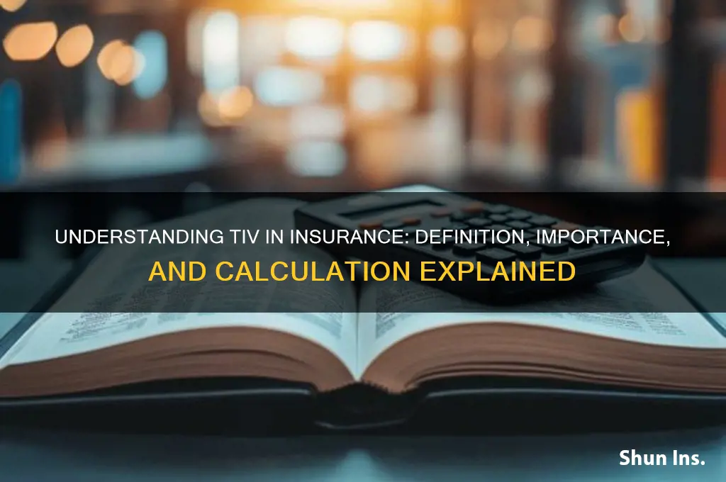 what is tiv in insurance