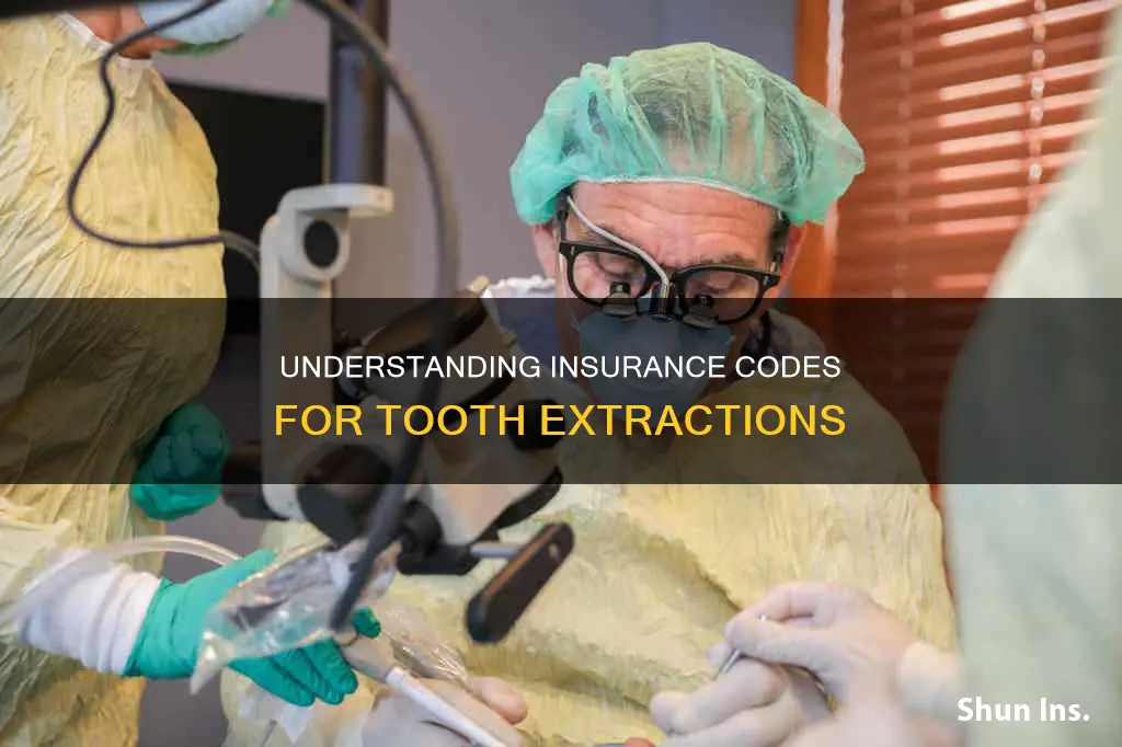 what is tooth extraction called in insurances