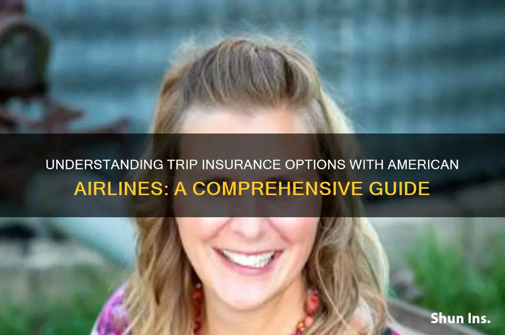 what is trip insurance american airlines