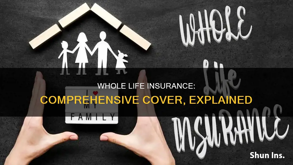 what is whole life insurance cover