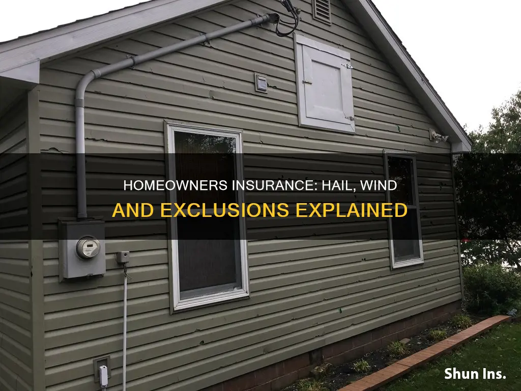 what is wind hail exclusion homeowners insurance