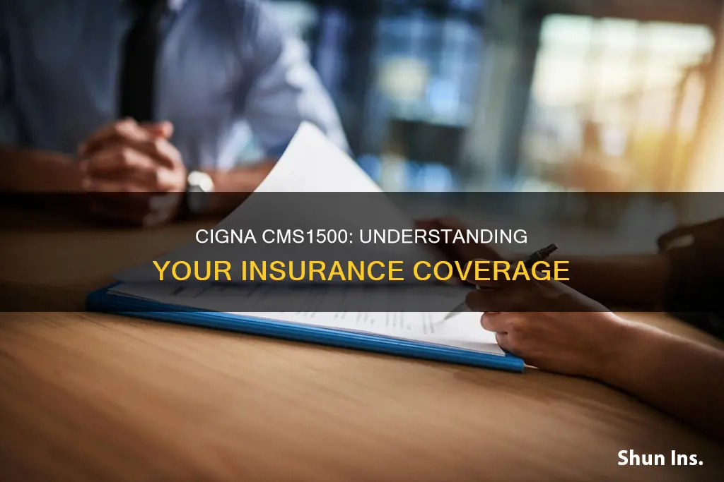 what kind of insurance is cigna cms1500