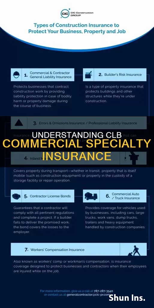 what kind of insurance is clb commercial specialty