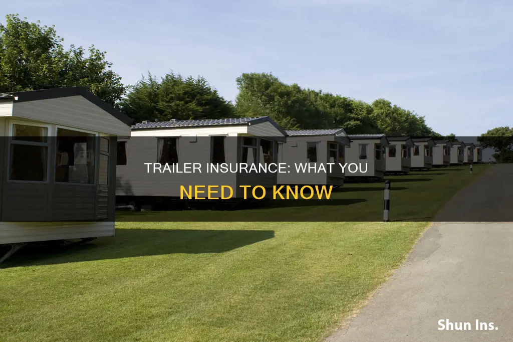 what kind of insurance living in a trailer