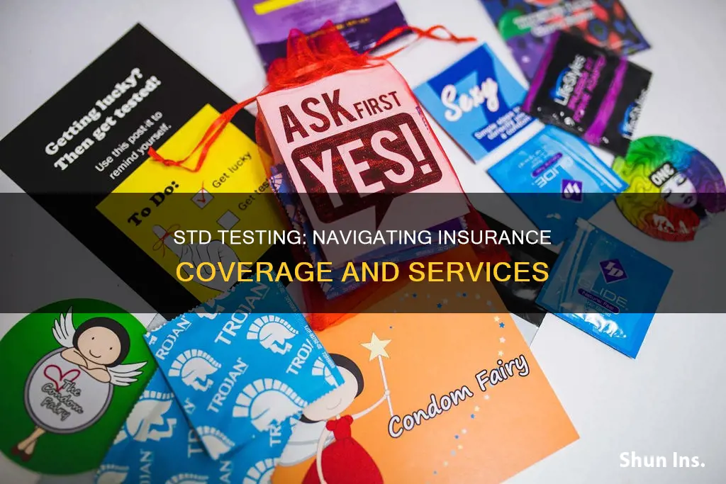 what kind of insurance services would std testing fall under