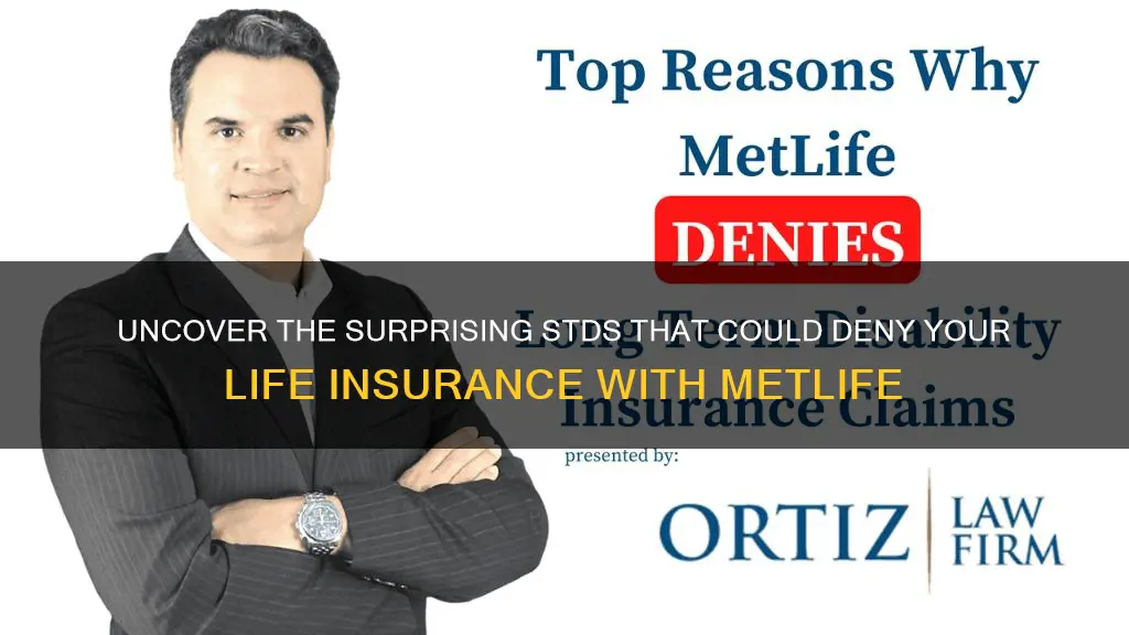 what kind of stds metlife would deny you life insurance