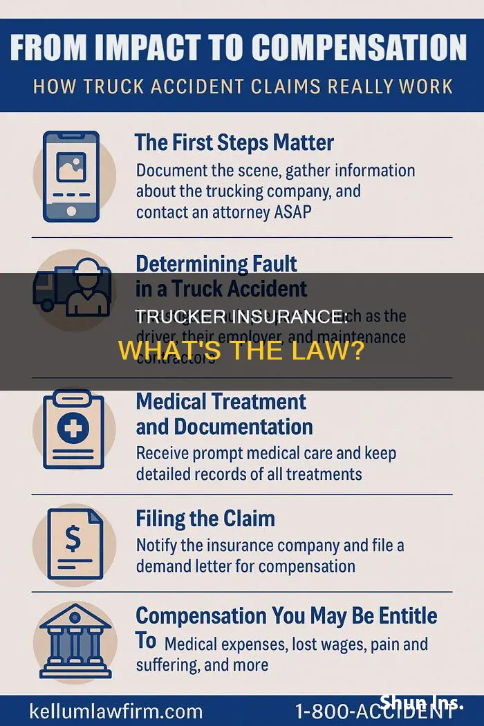 what law stipulates commercial truckers to carry insurance