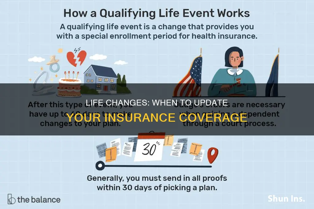 what life events allow you to change insurance