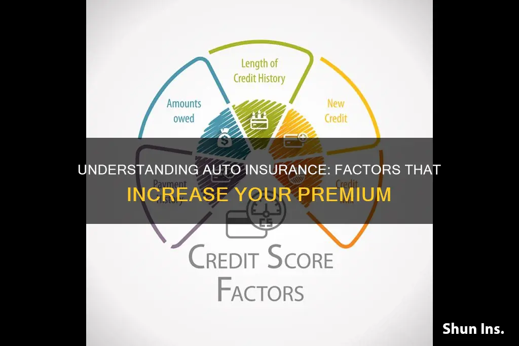 what makes your auto insurance score go up