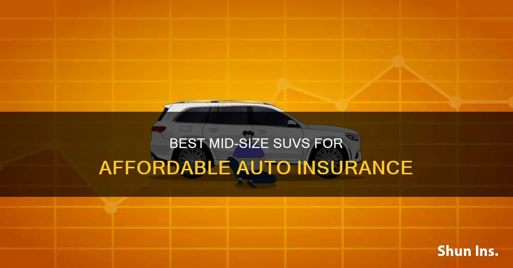 what mid-size suv has the most reasonable auto insurance