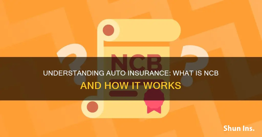 what ncb in auto insurance stand for