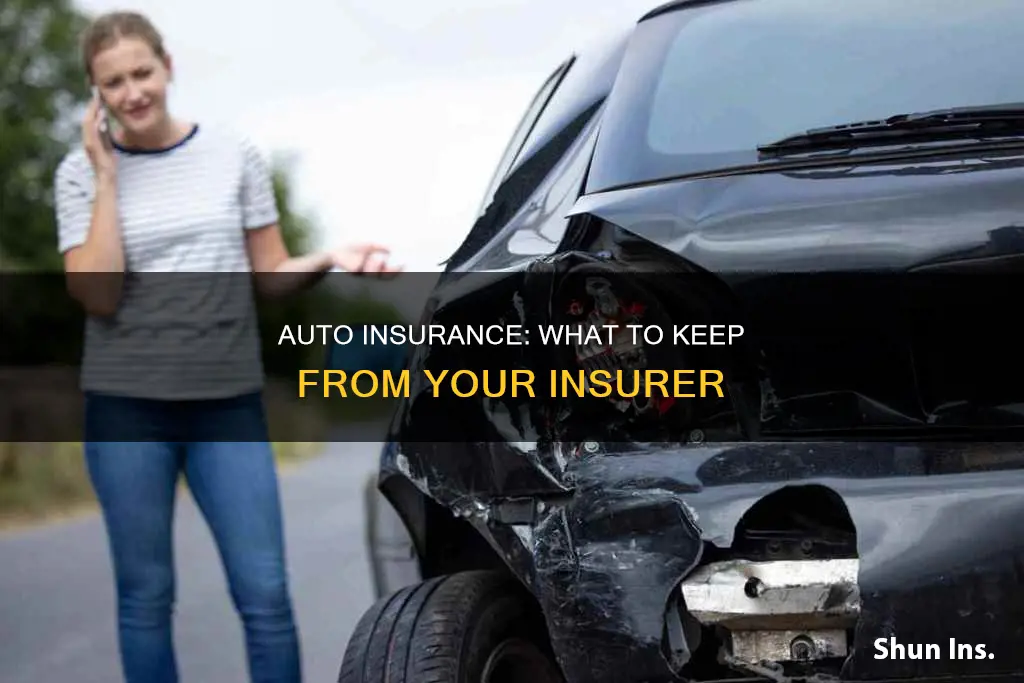 what not to tell auto insurance companies