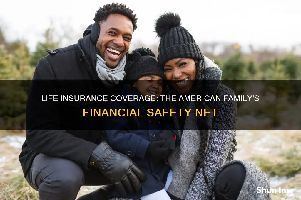 what percent american families have life insurance