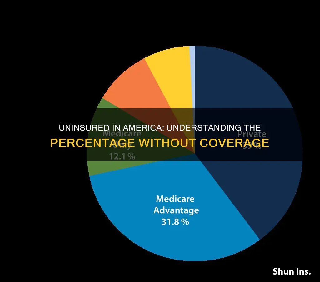 what percent of american dont have medical insurance