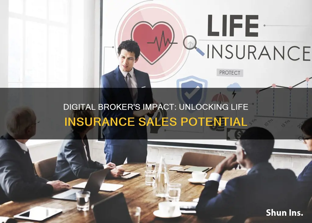 what percentage of life insurance is sold through digital borker