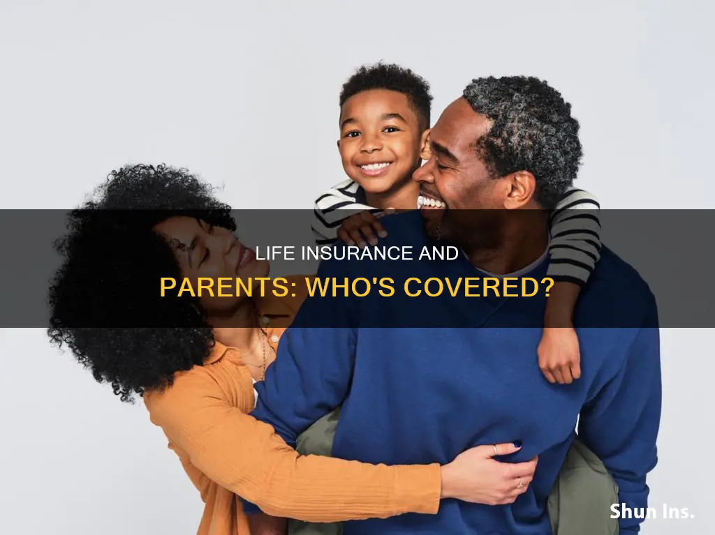 what percentage of parents own life insurance