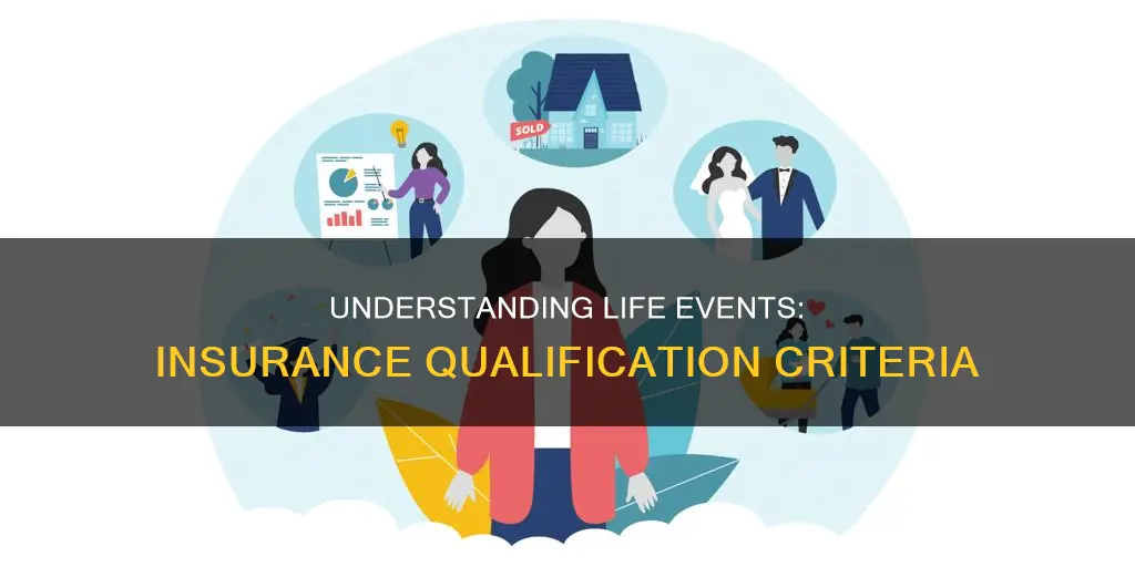 what qualifies as a life event for insurance