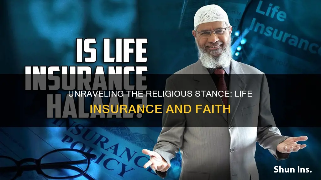 what religion is against life insurance