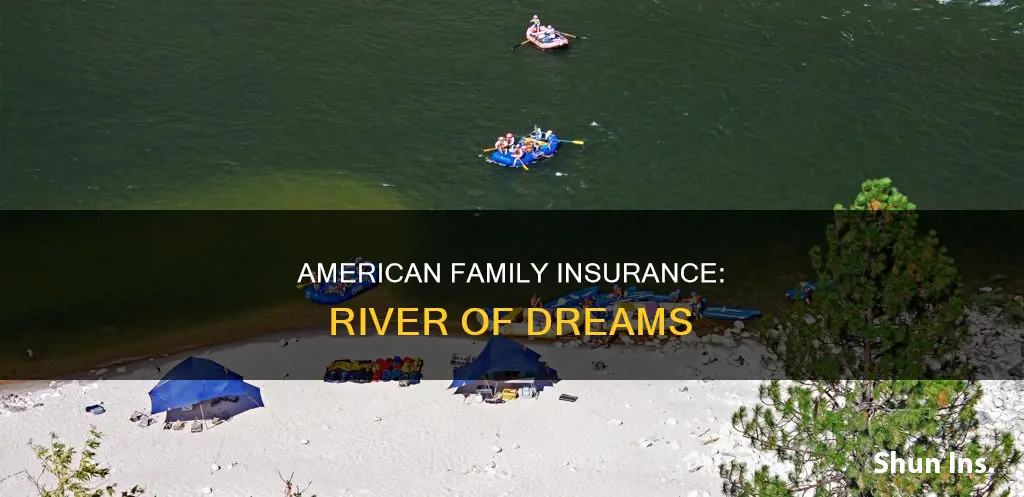 what river is in the american family insurance commercial