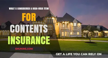 High-Risk Items: What's Not Covered by Contents Insurance