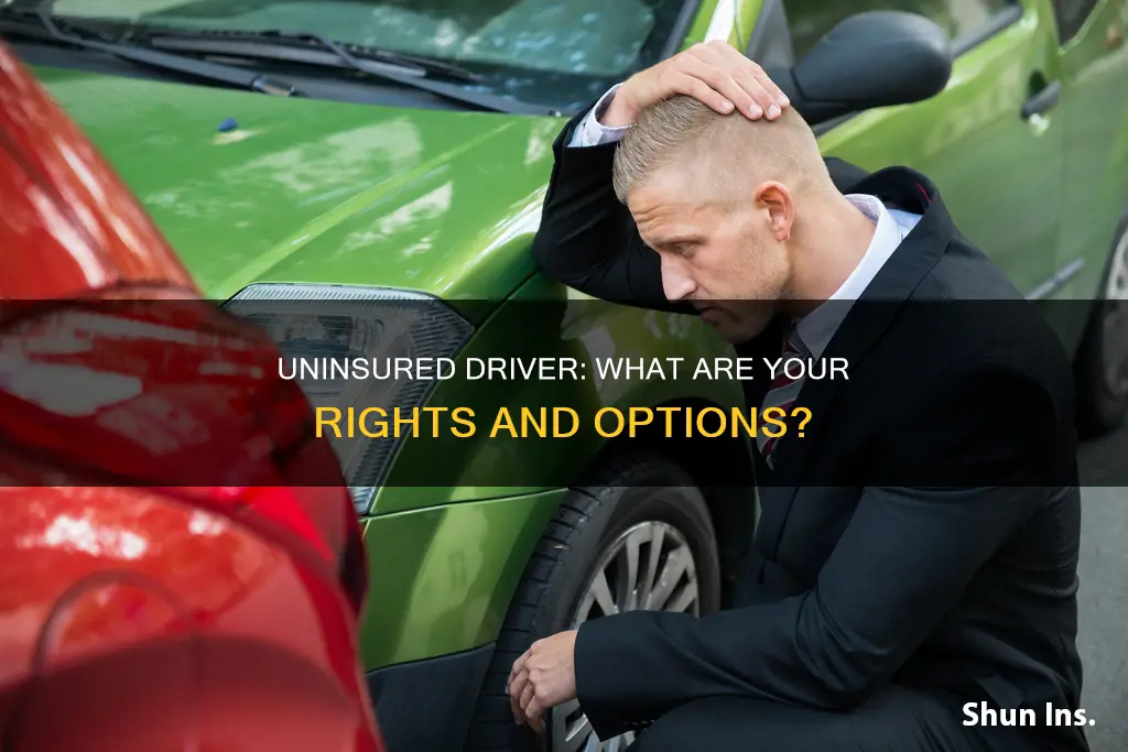 what should I do if driver has no insurance