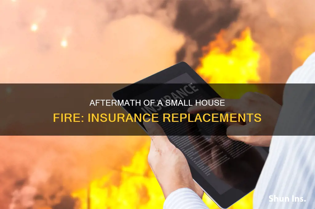 what should insurance replace after small house fire