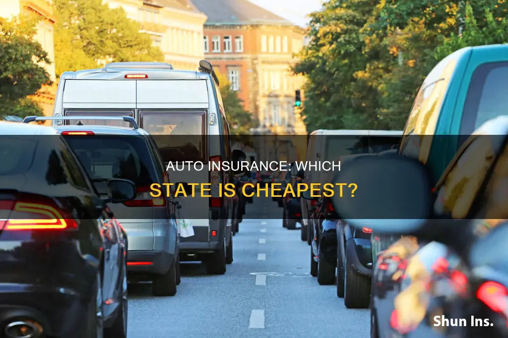 what state has the cheapest auto insurance