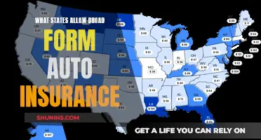 Broad Form Auto Insurance: Which States Allow It?