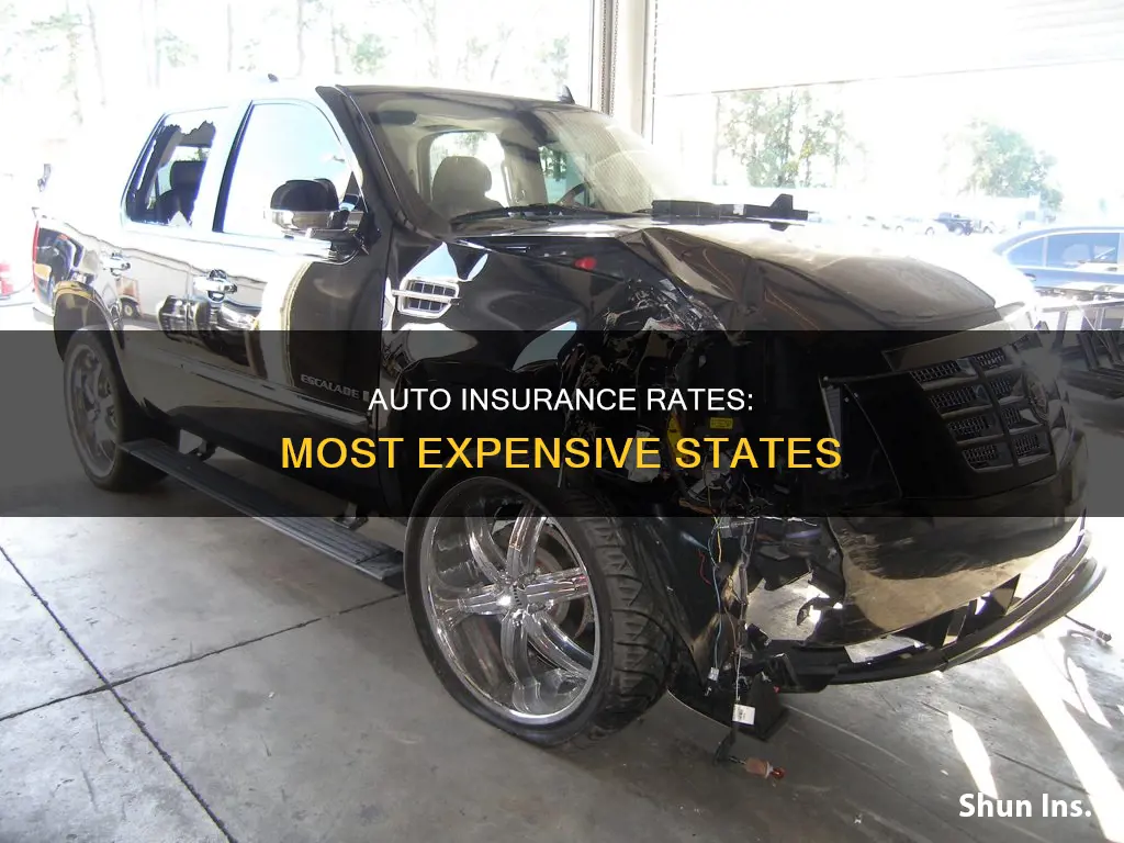 what states have the highest auto insurance rates