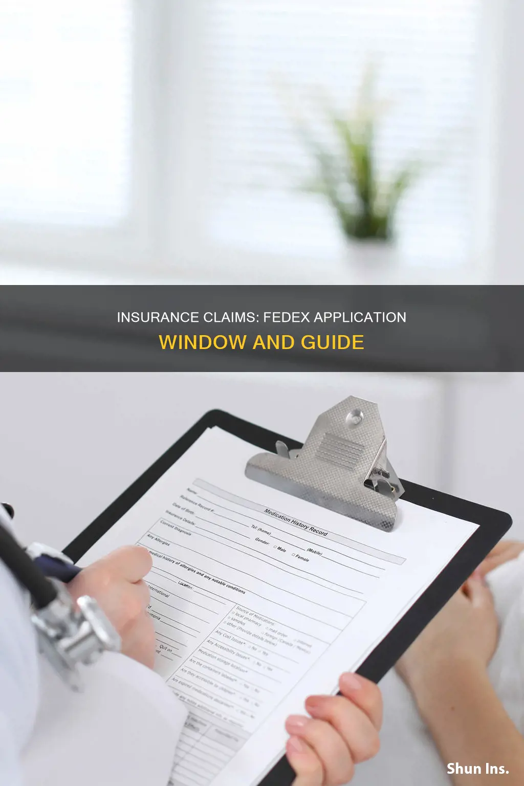 what the window for applying to insurance fedex