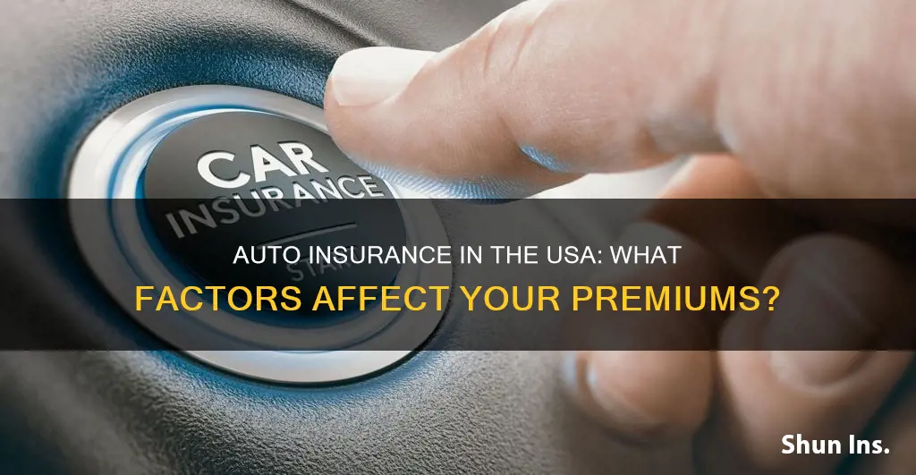 what they consider for auto insurance in usa