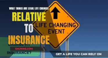 Life Changes: Insurance Legalities You Need to Know