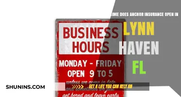 Anchor Insurance: Opening Hours and Location in Lynn Haven, FL