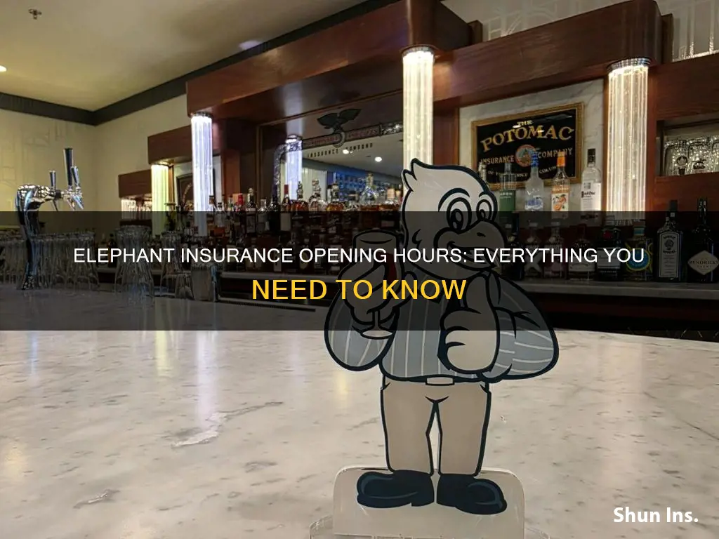 what time does elephant insurance open