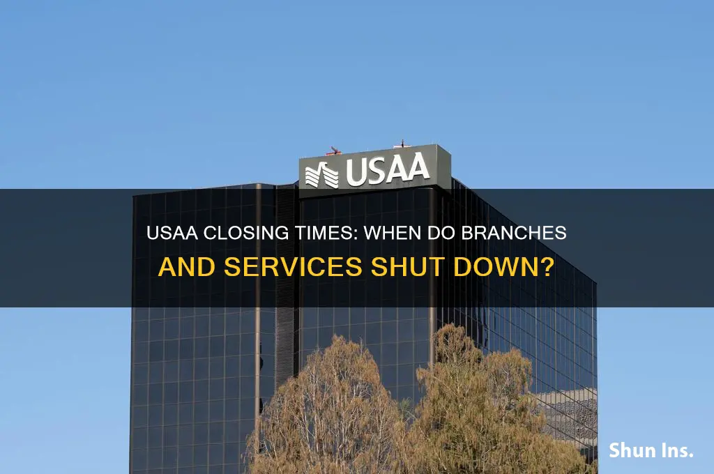 what time does usaa close