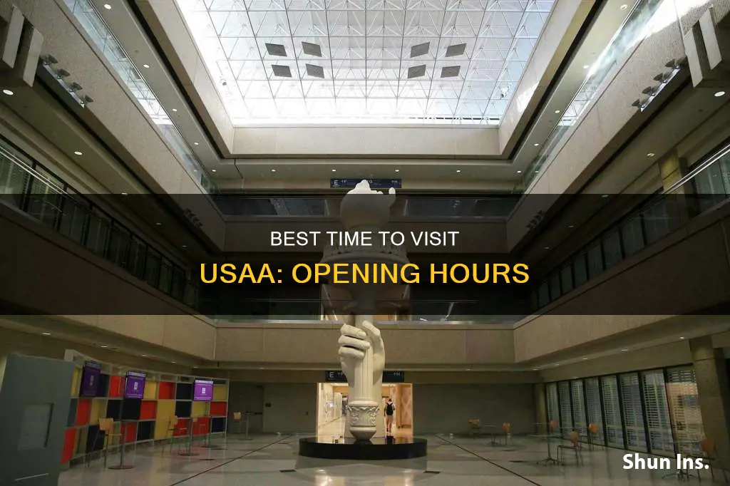 what time does usaa open