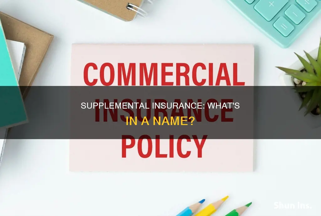 what to call supplemental insurance