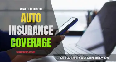 Auto Insurance Coverage: What to Decline and Why