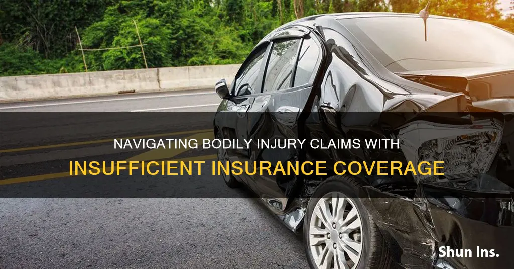 what to do bodily injury accident insuffient insurance