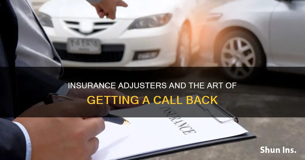 what to do if insurance adjuster doesn