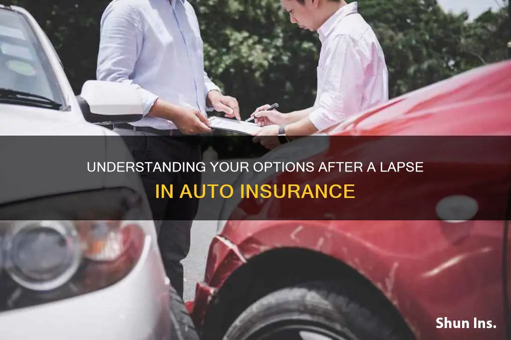 what to do if your auto insurance lapse